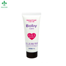 Soft care plastic tubes for BaBy care cosmetics packaging